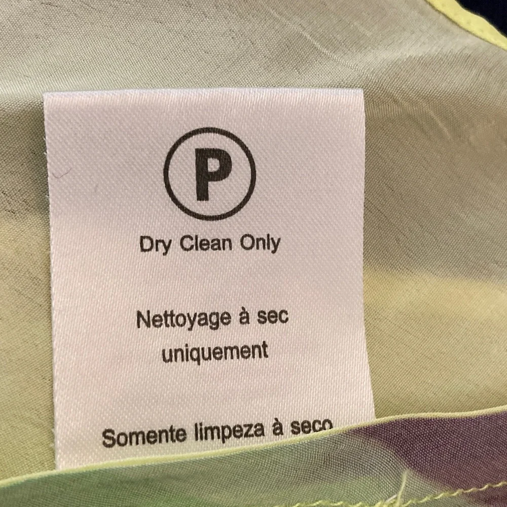 Siddhartha Bansal Sleeveless Maxi asymmetrical rainbow evening cocktail Dress M - Picture 8 of 9